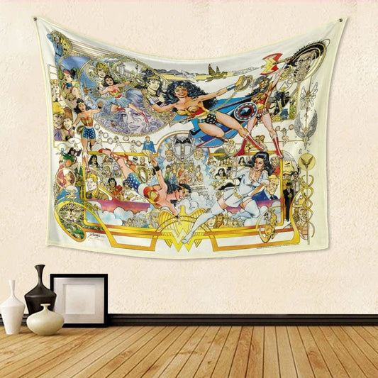 WONDER WOMAN AGES TAPESTRY