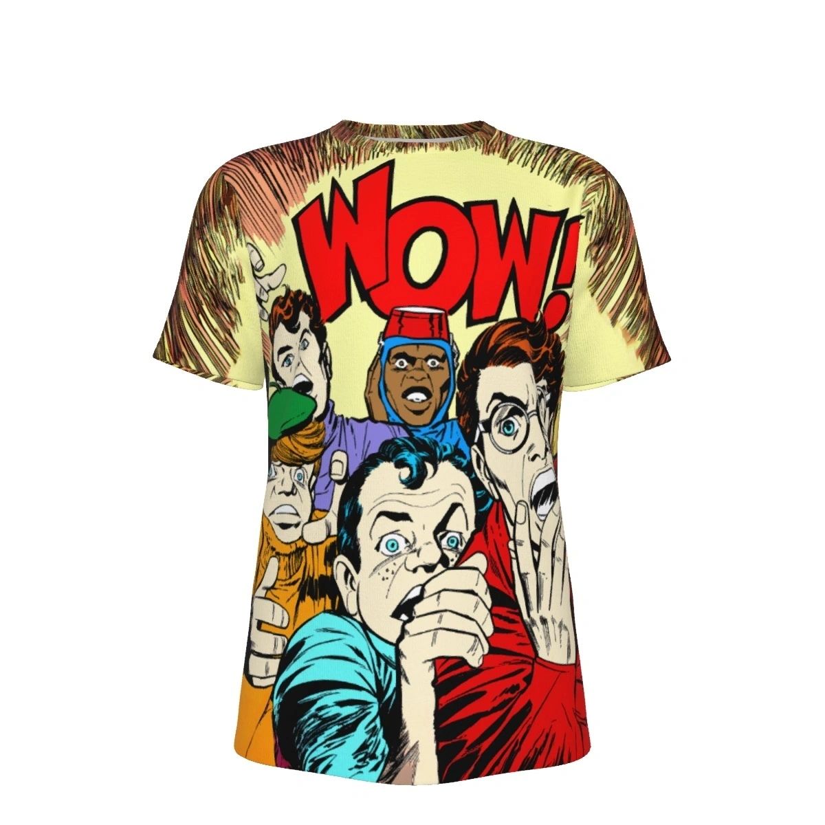 NEWSBOY LEGION BY JACK KIRBY ALL OVER PRINT SHIRT AND TANK TOP