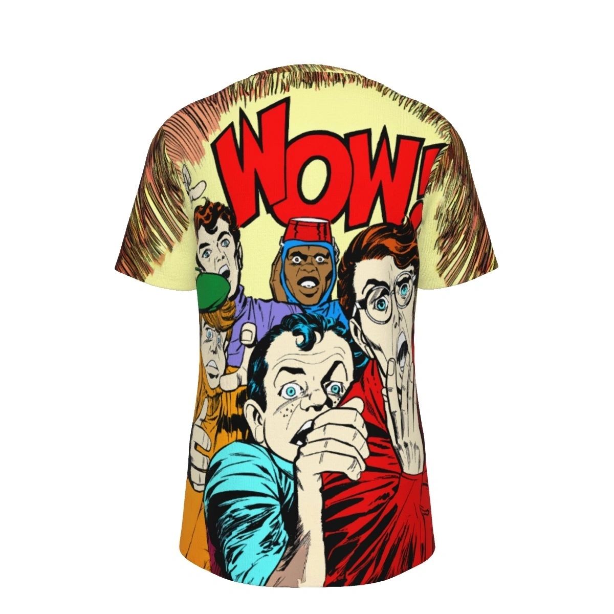 NEWSBOY LEGION BY JACK KIRBY ALL OVER PRINT SHIRT AND TANK TOP