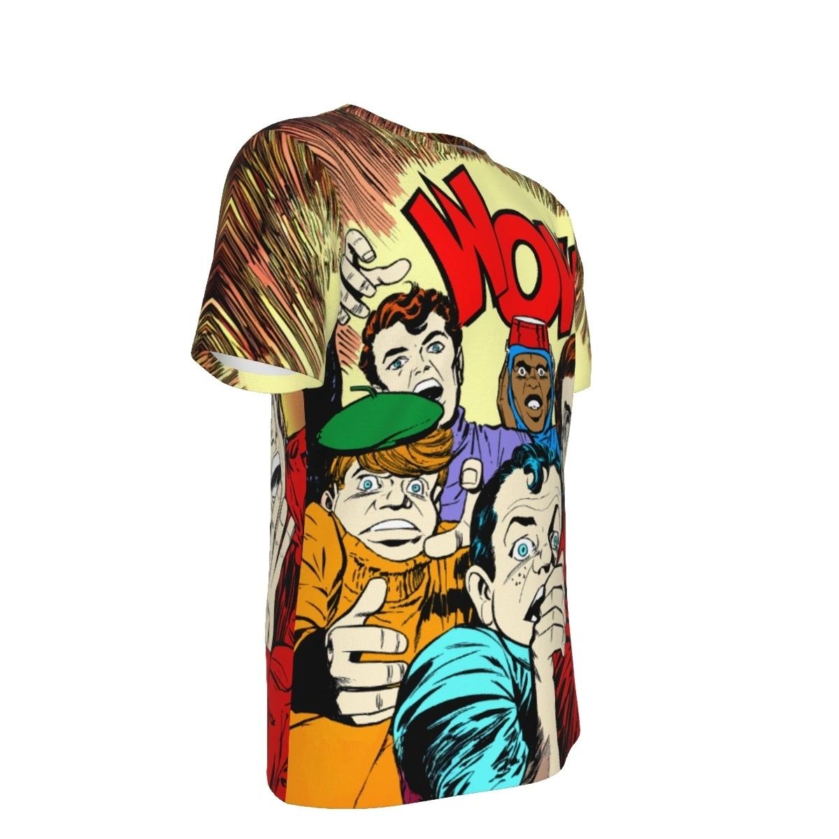 NEWSBOY LEGION BY JACK KIRBY ALL OVER PRINT SHIRT AND TANK TOP
