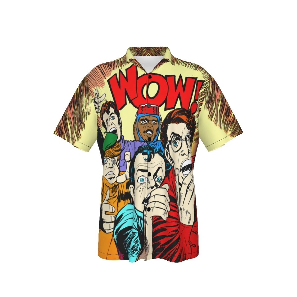 NEWSBOY LEGION BY JACK KIRBY ALL OVER PRINT SHIRT AND TANK TOP