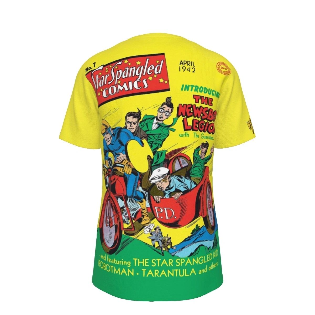 NEWSBOY LEGION BY JACK KIRBY ALL OVER PRINT SHIRT AND TANK TOP