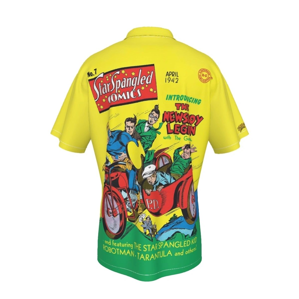 NEWSBOY LEGION BY JACK KIRBY ALL OVER PRINT SHIRT AND TANK TOP