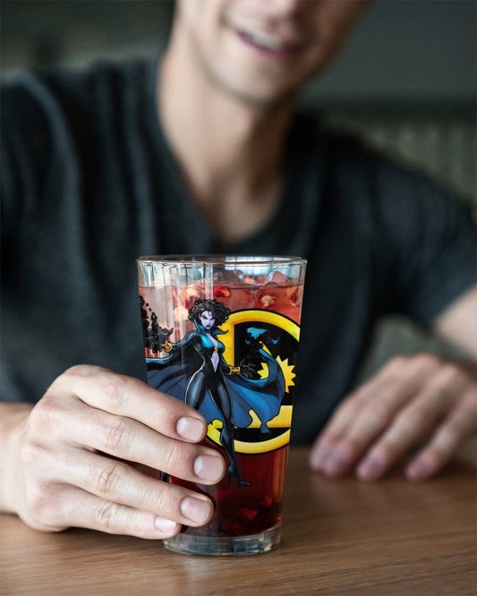 TASMIA MALLOR SHADOW LASS READY Pint Glass (with Free Shipping)
