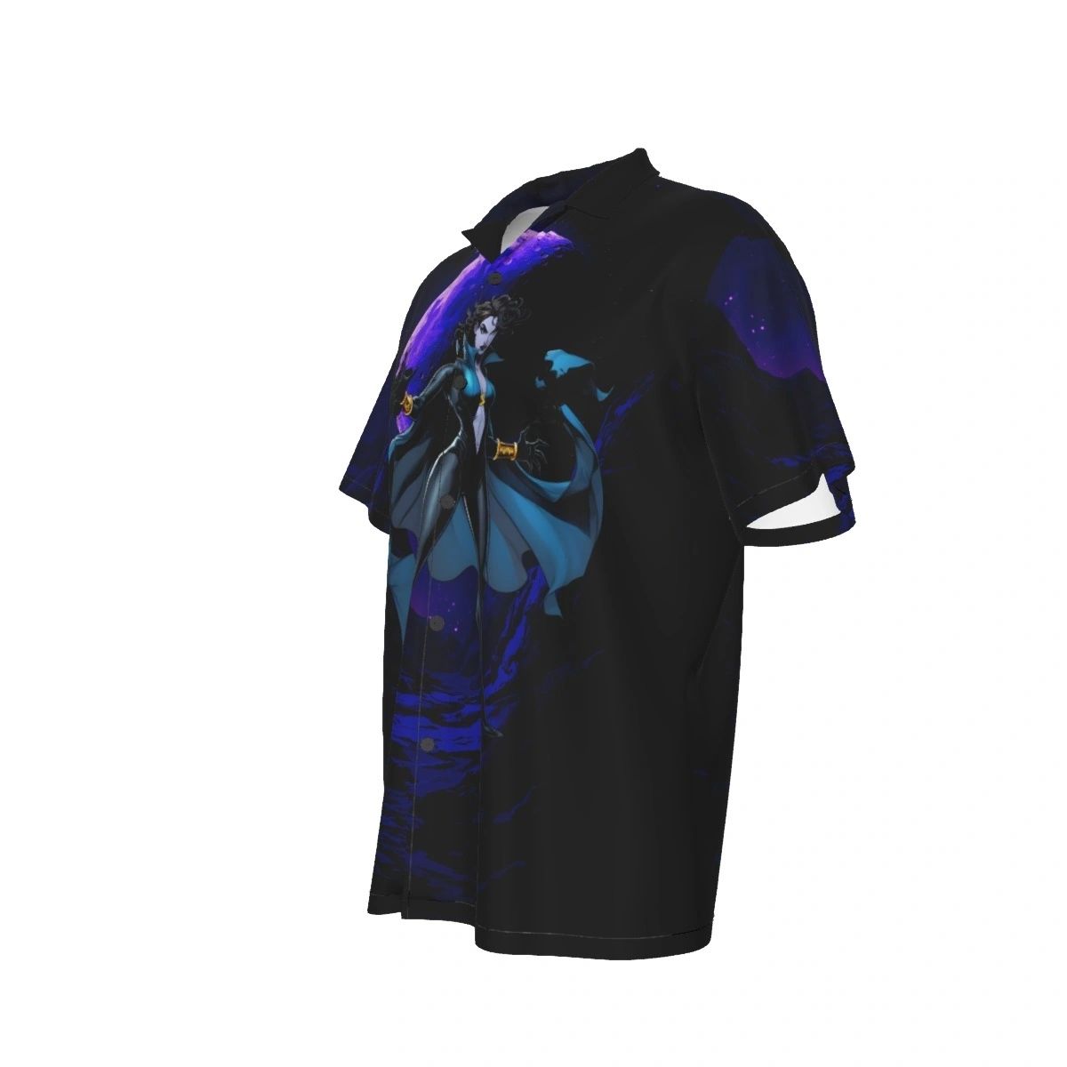 TASMIA MALLOR READY ALL OVER SHIRT AND TANK TOP - SHADOW LASS