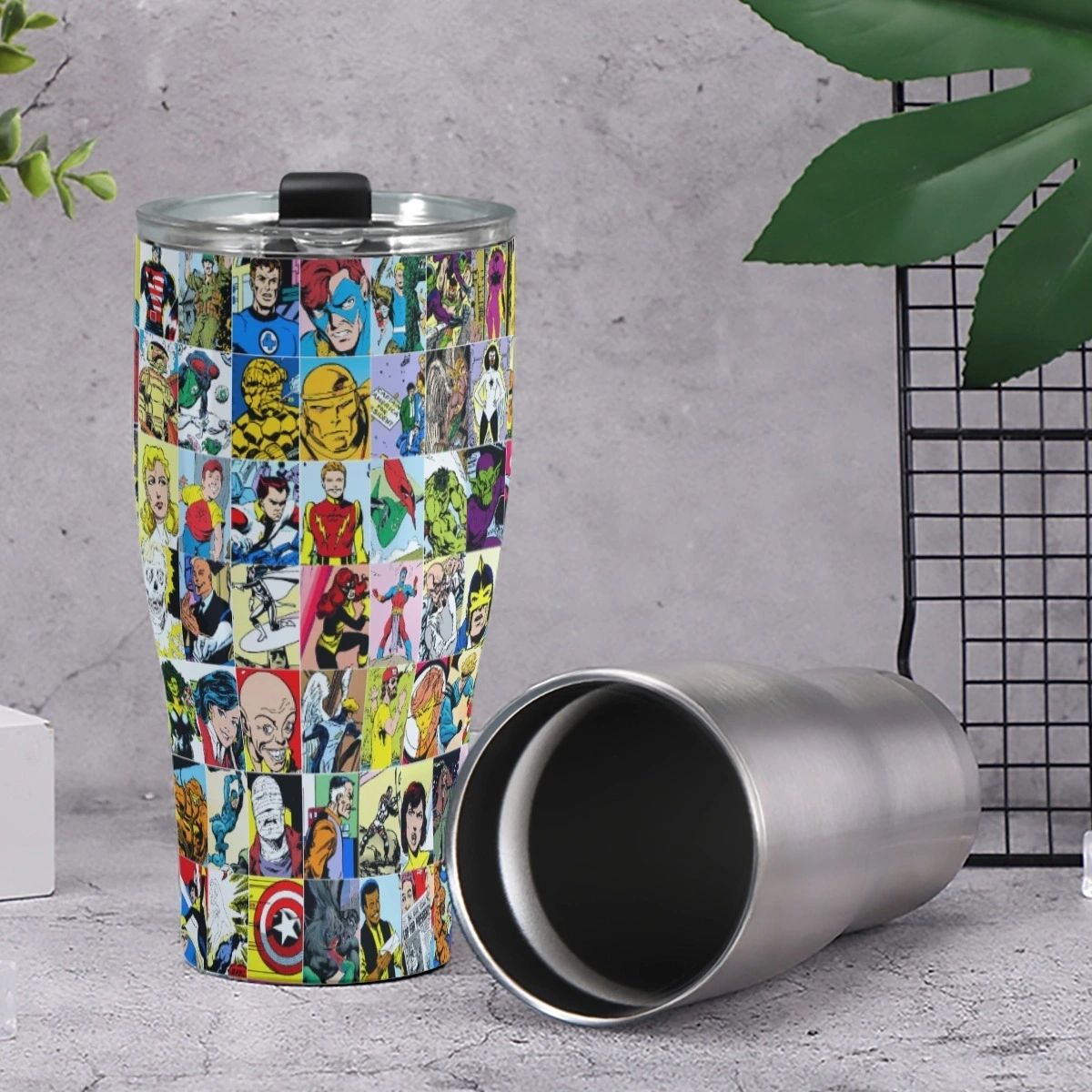 JOHN BYRNE ART BOX CONE TUMBLERS