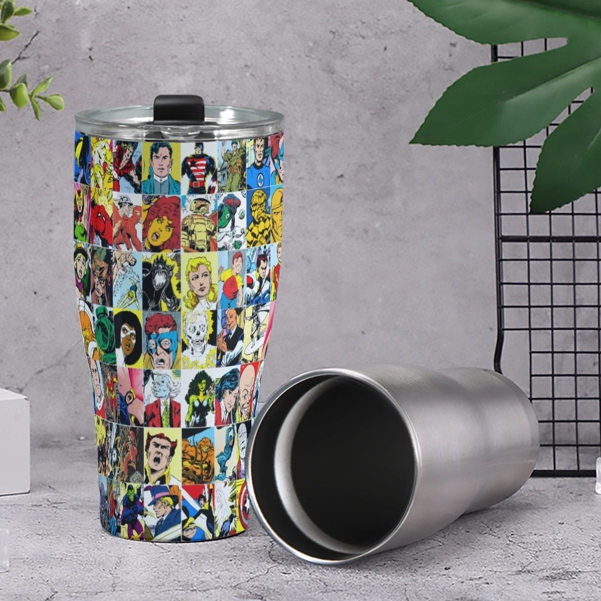 JOHN BYRNE ART BOX CONE TUMBLERS