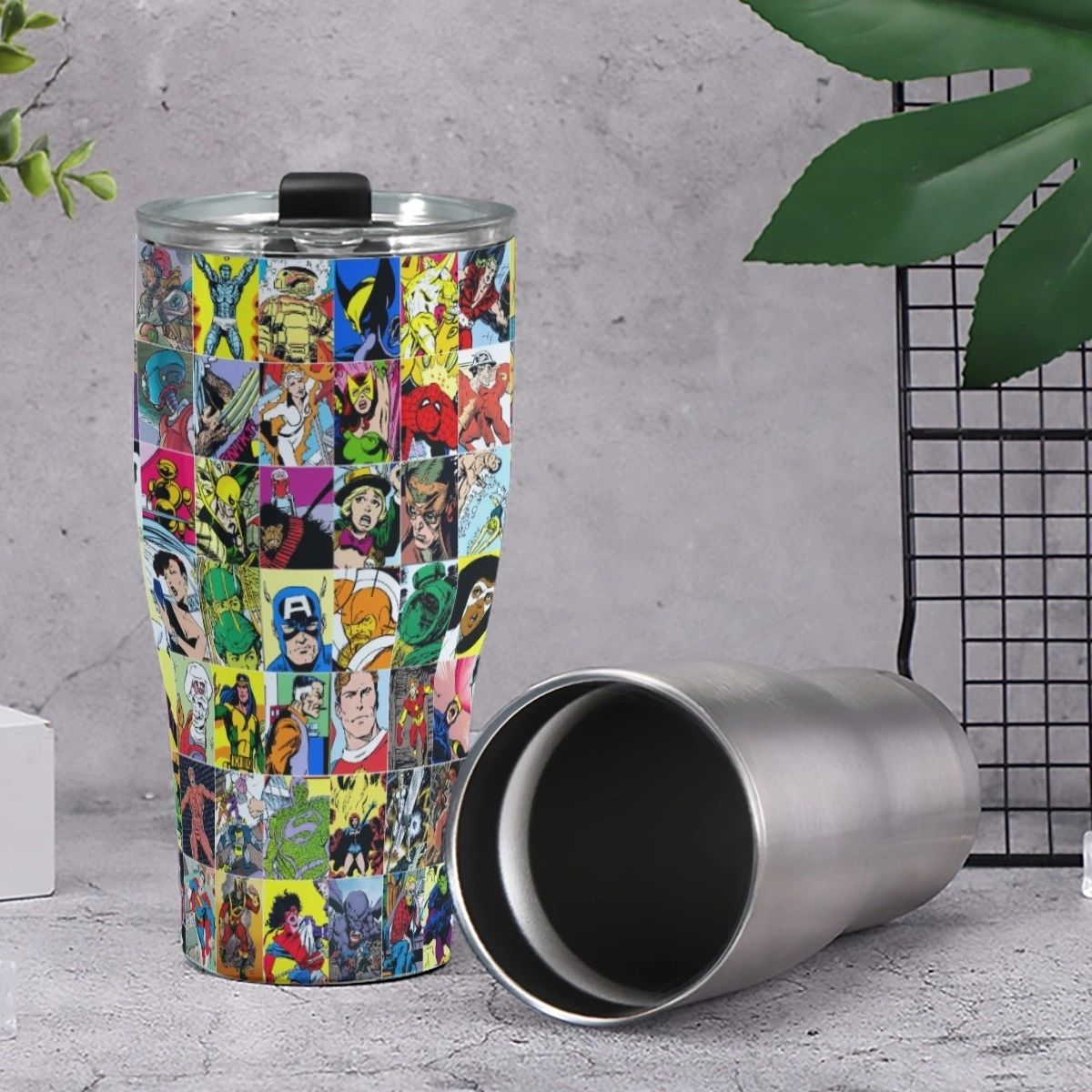 JOHN BYRNE ART BOX CONE TUMBLERS