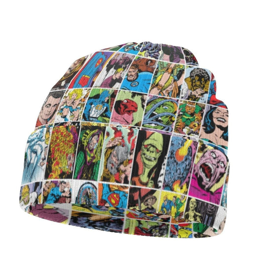 JACK KIRBY ART BOX KNITTED BEANIE