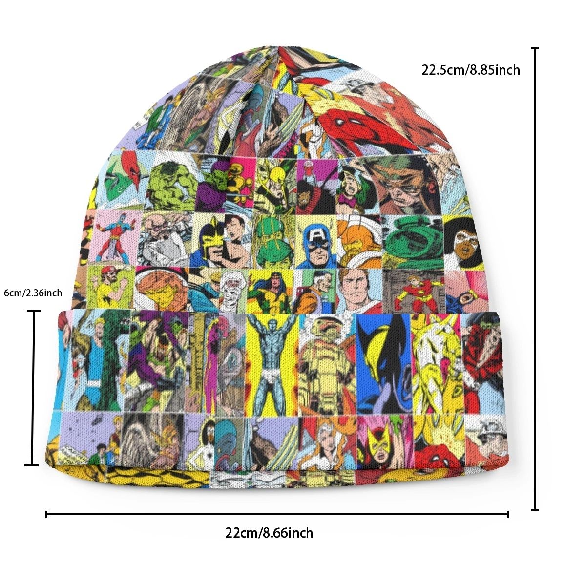 JOHN BYRNE ART BOX KNITTED BEANIE