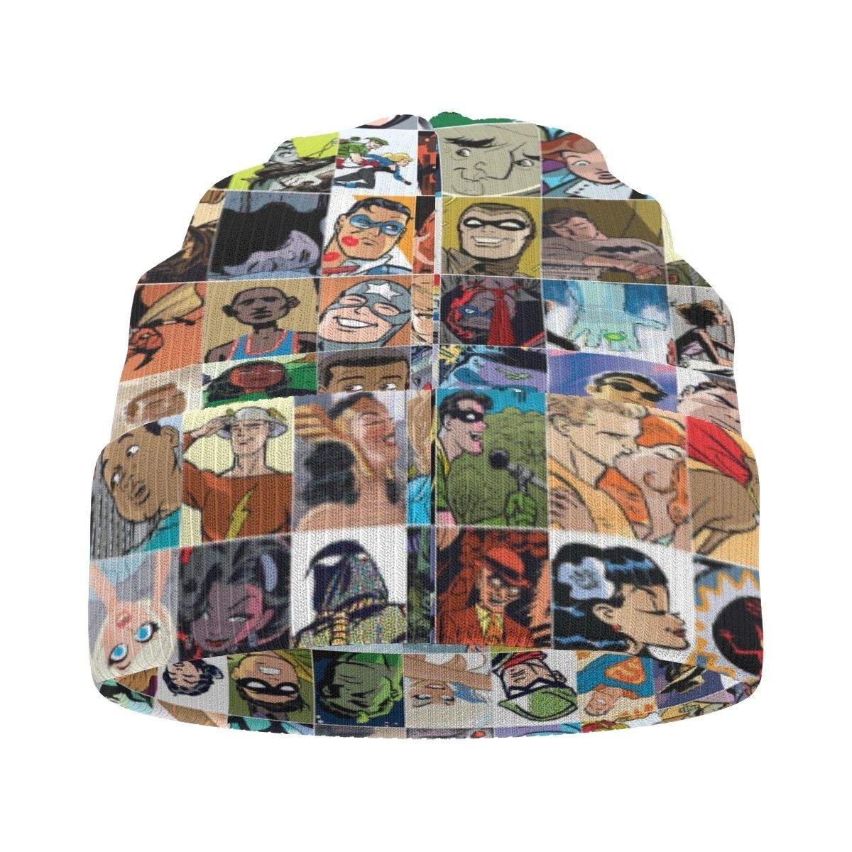 DARWYN COOK ART BOX KNITTED BEANIE