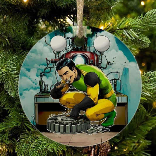 TENZIL KEM CHRISTMAS TREE ORNAMENT - MATTER EATER LAD
