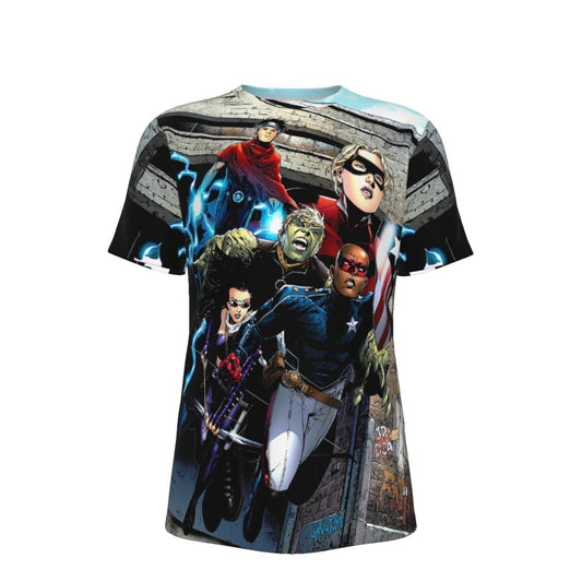YOUNG AVENGERS 10 ALL OVER PRINT SHIRT & TANK
