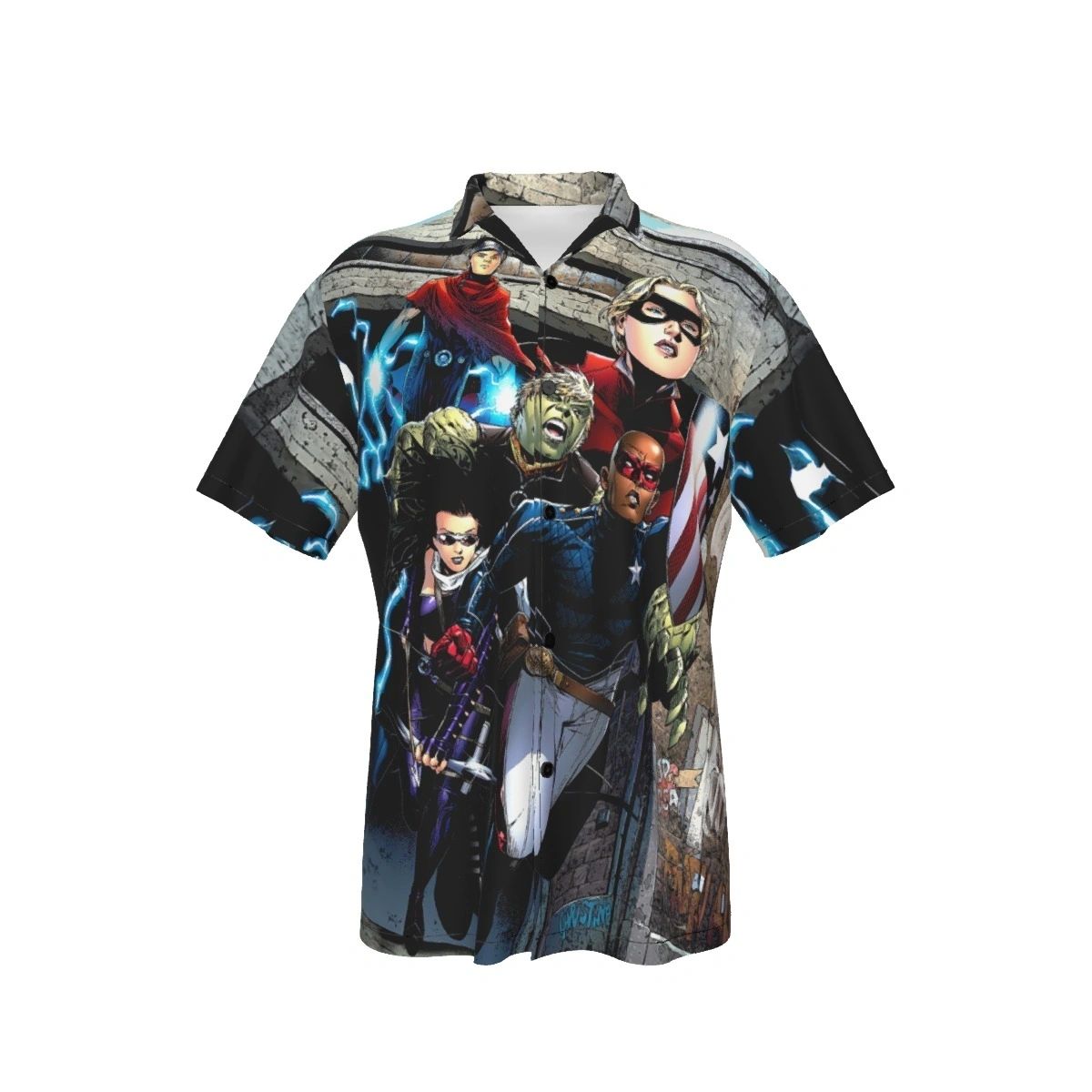 YOUNG AVENGERS 10 ALL OVER PRINT SHIRT & TANK