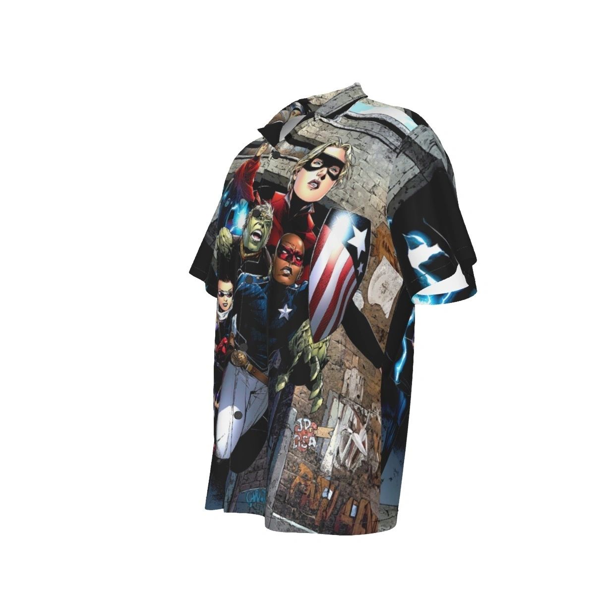 YOUNG AVENGERS 10 ALL OVER PRINT SHIRT & TANK