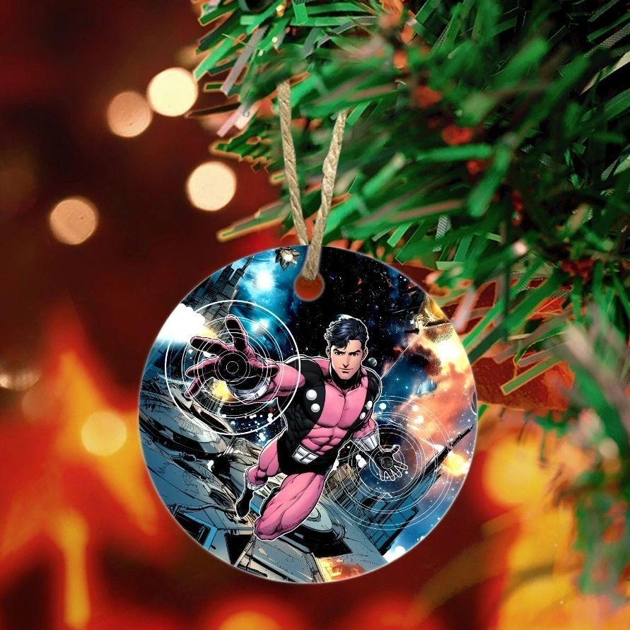 ROKK KRINN READY CHRISTMAS TREE ORNAMENT - COSMIC BOY