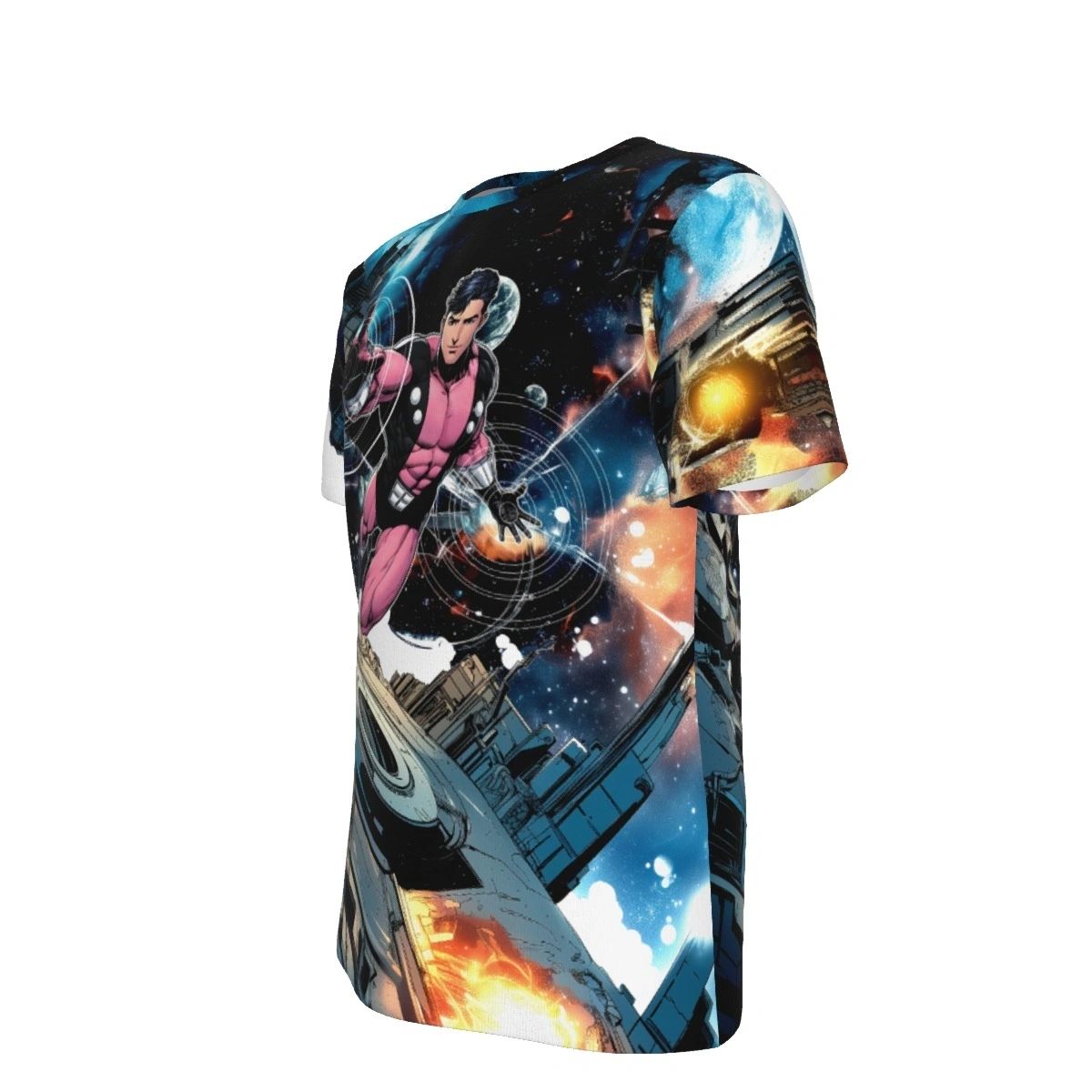 ROKK KRINN READY ALL OVER SHIRT AND TANK TOP - COSMIC BOY
