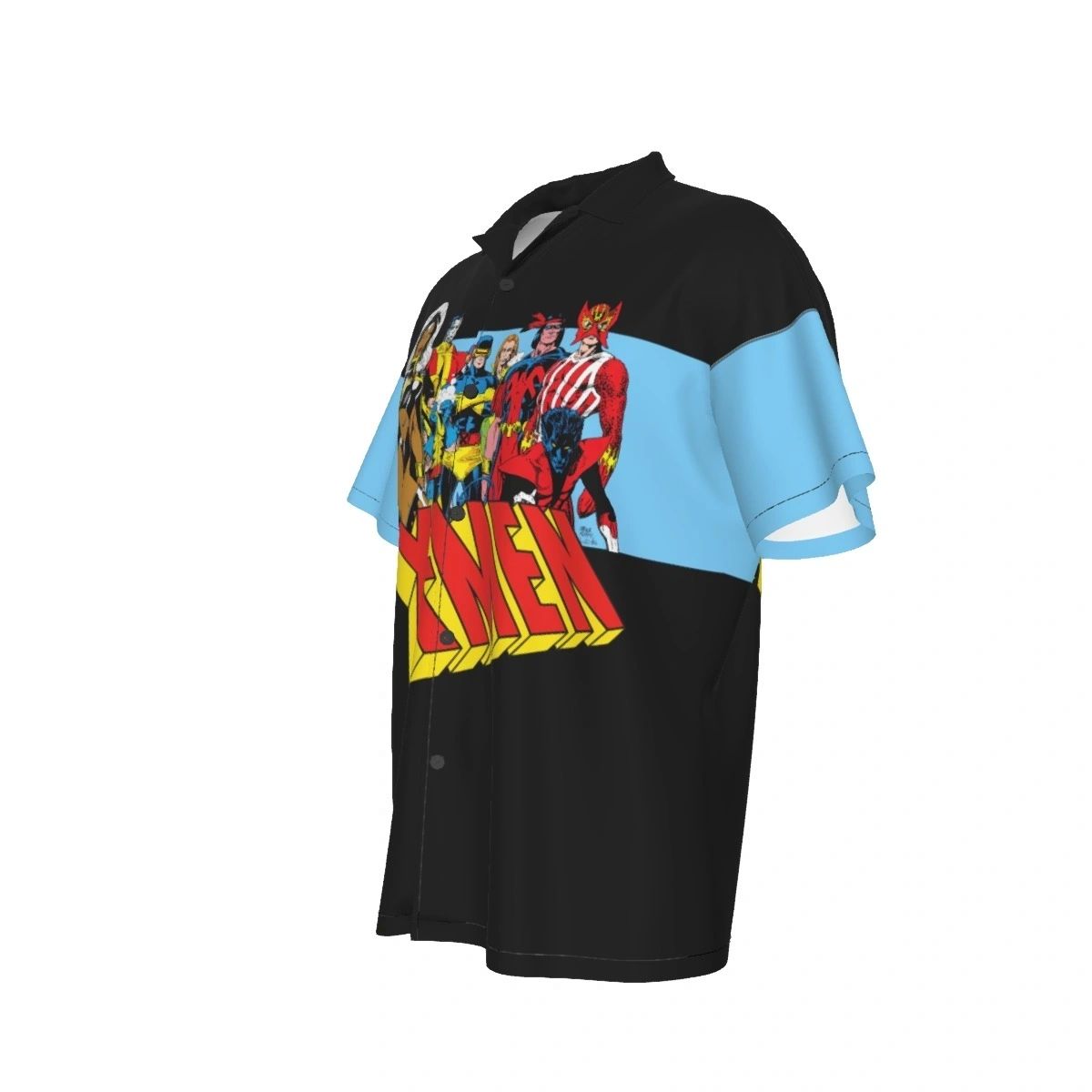 XMEN PANEL PINUP ALL OVER SHIRT AND TANK TOP - ARTHUR ADAMS
