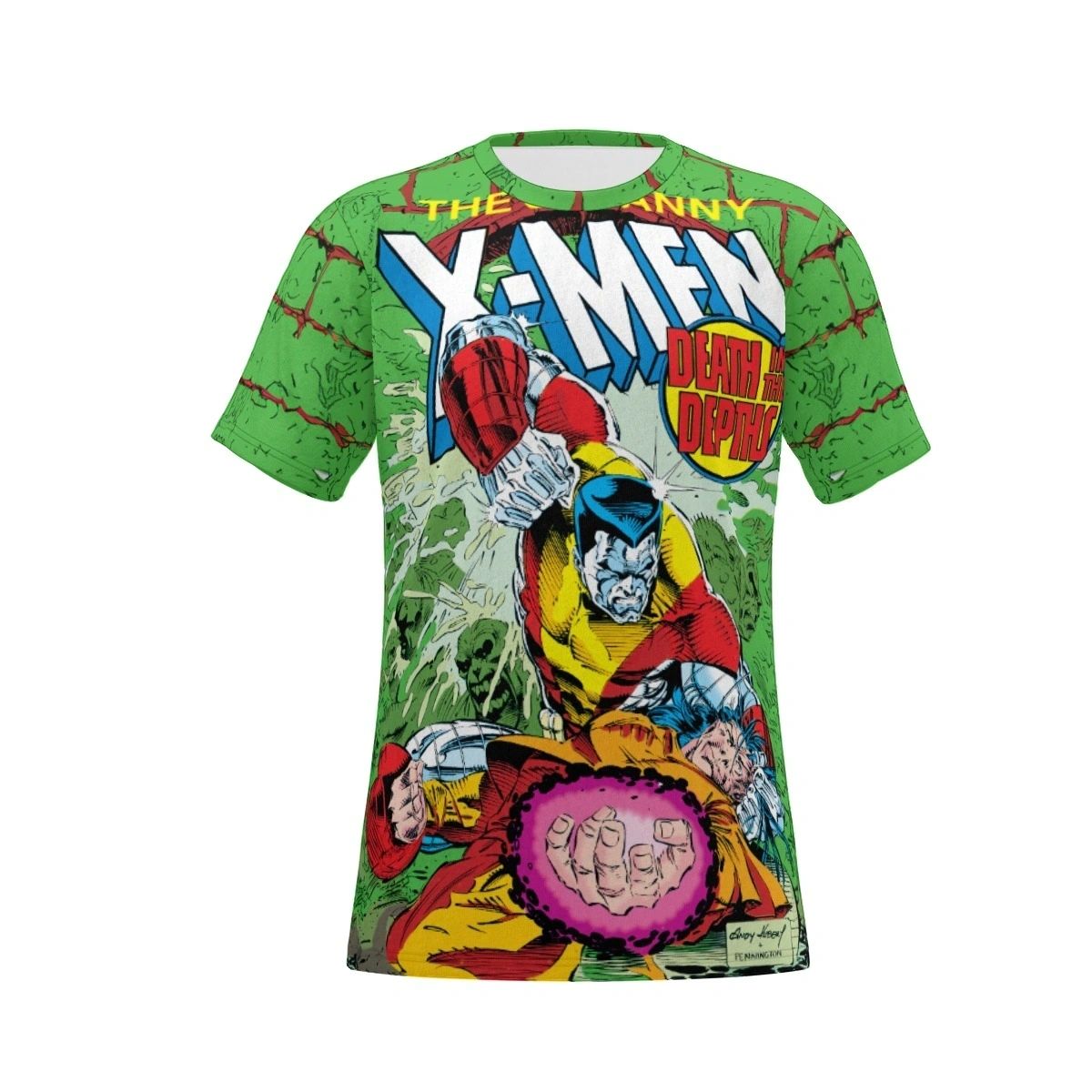 XMEN 293 ALL OVER SHIRT AND TANK TOP - COLOSSUS
