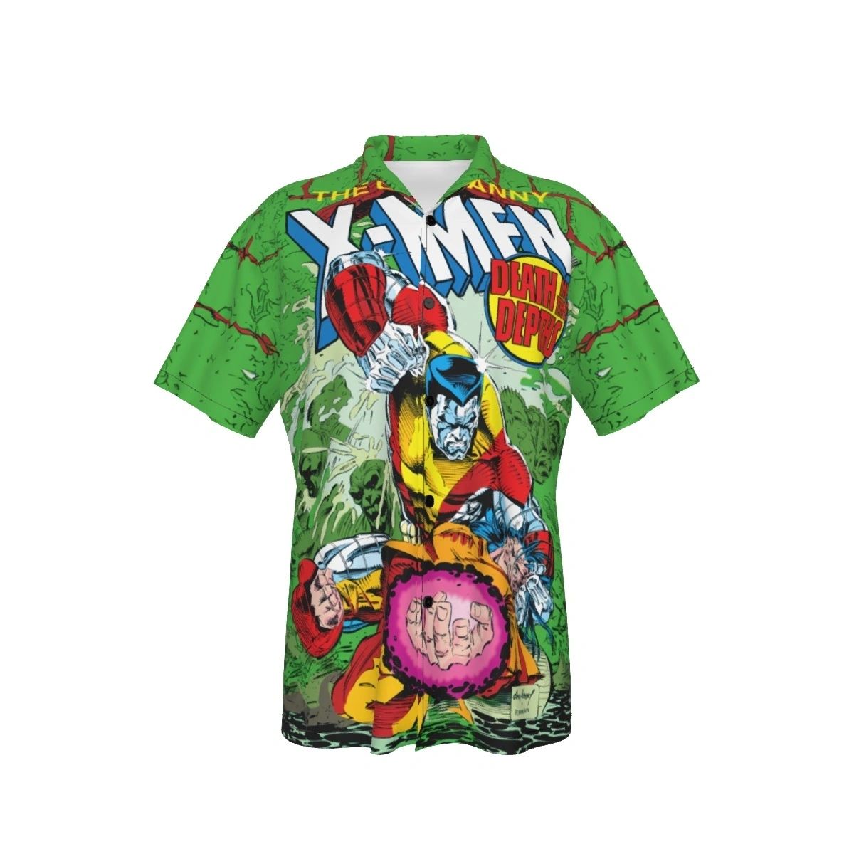 XMEN 293 ALL OVER SHIRT AND TANK TOP - COLOSSUS
