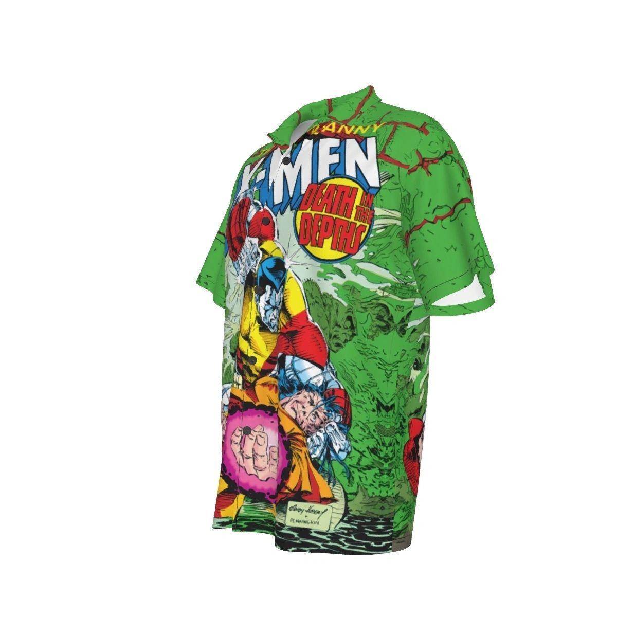 XMEN 293 ALL OVER SHIRT AND TANK TOP - COLOSSUS