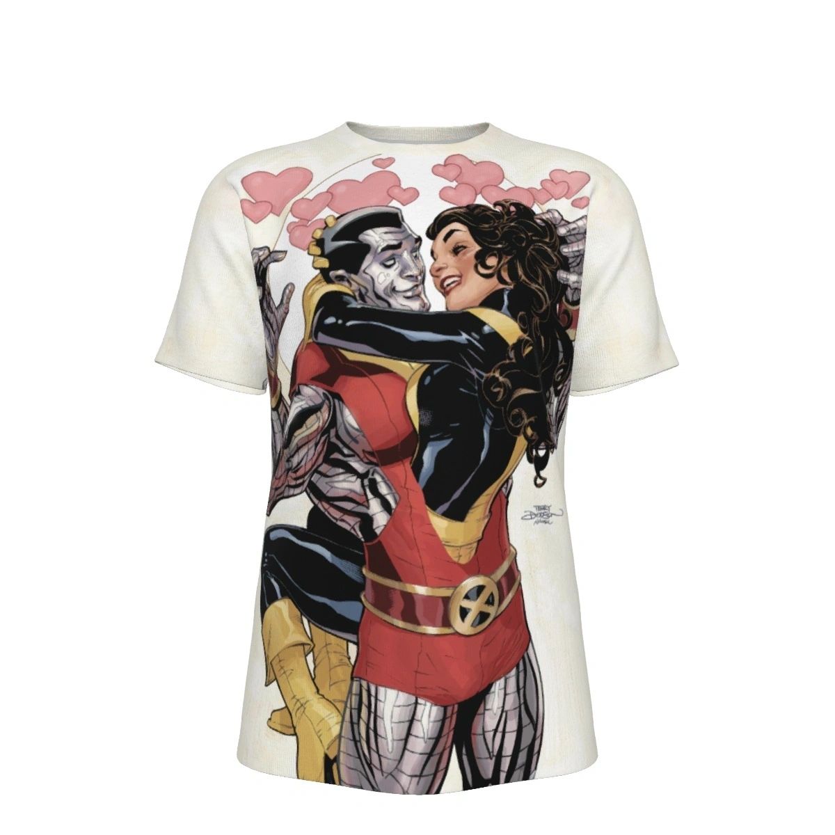 COLOSSUS KITTY PRYDE KISS ALL OVER SHIRT AND TANK TOP - VALENTINES