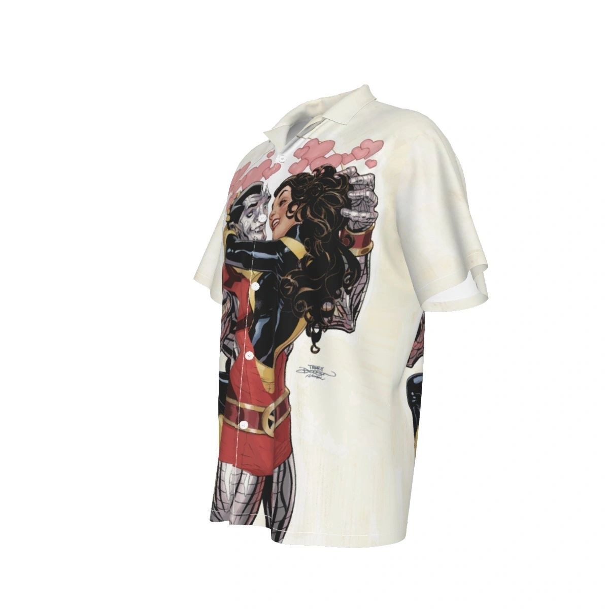 COLOSSUS KITTY PRYDE KISS ALL OVER SHIRT AND TANK TOP - VALENTINES