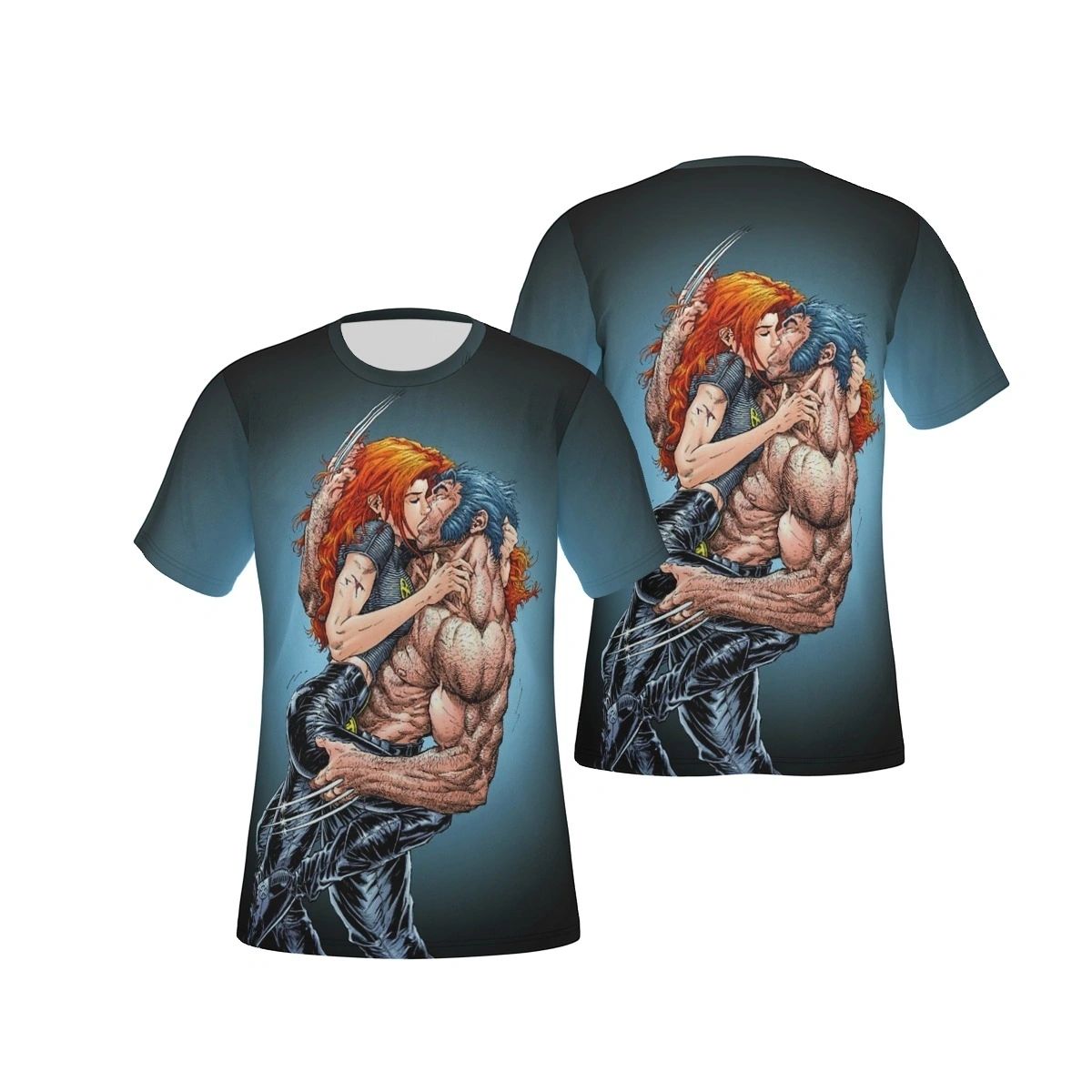 WOLVERINE JEAN GREY KISS ALL OVER SHIRT AND TANK TOP - VALENTINES