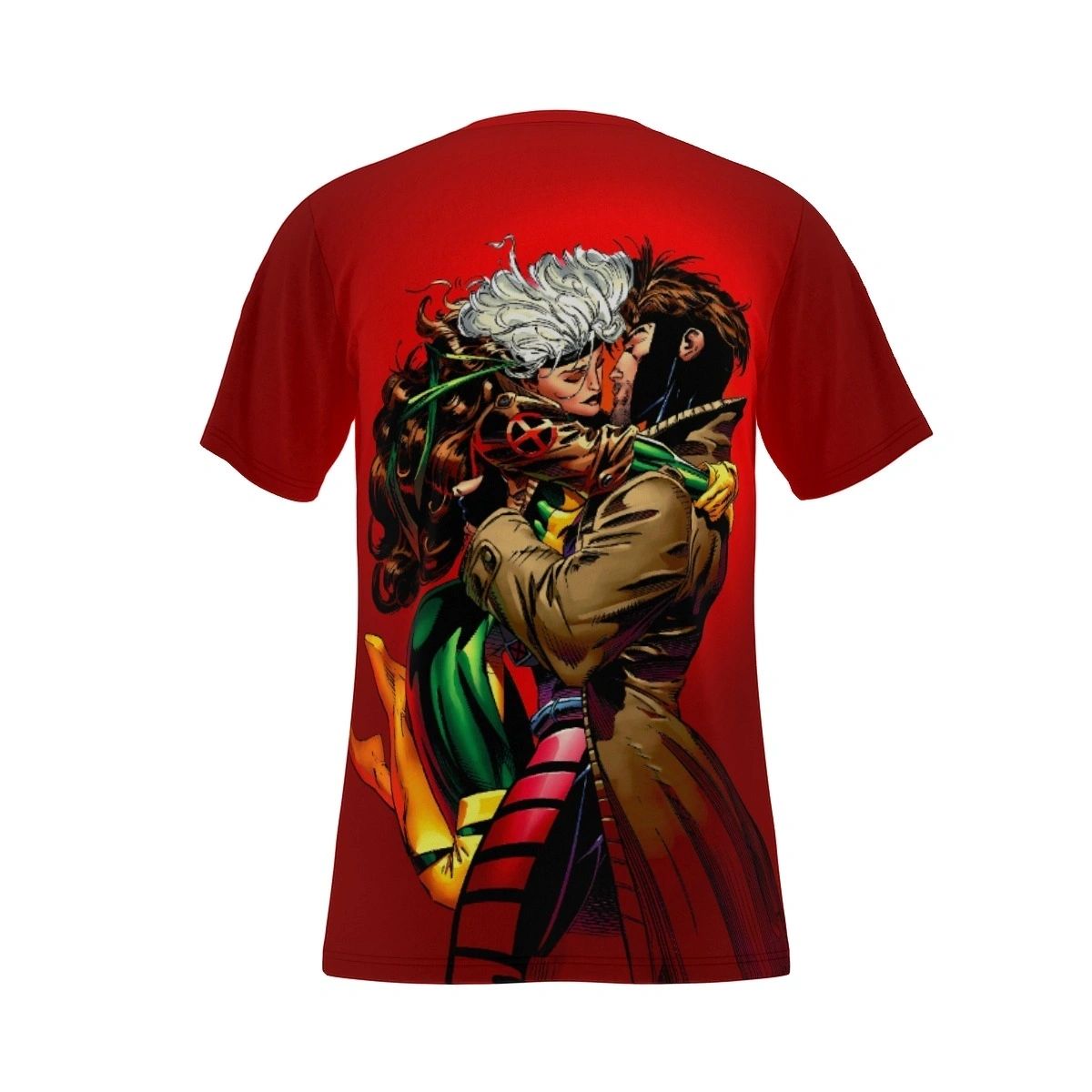 GAMBIT ROGUE KISS ALL OVER SHIRT AND TANK TOP - VALENTINES