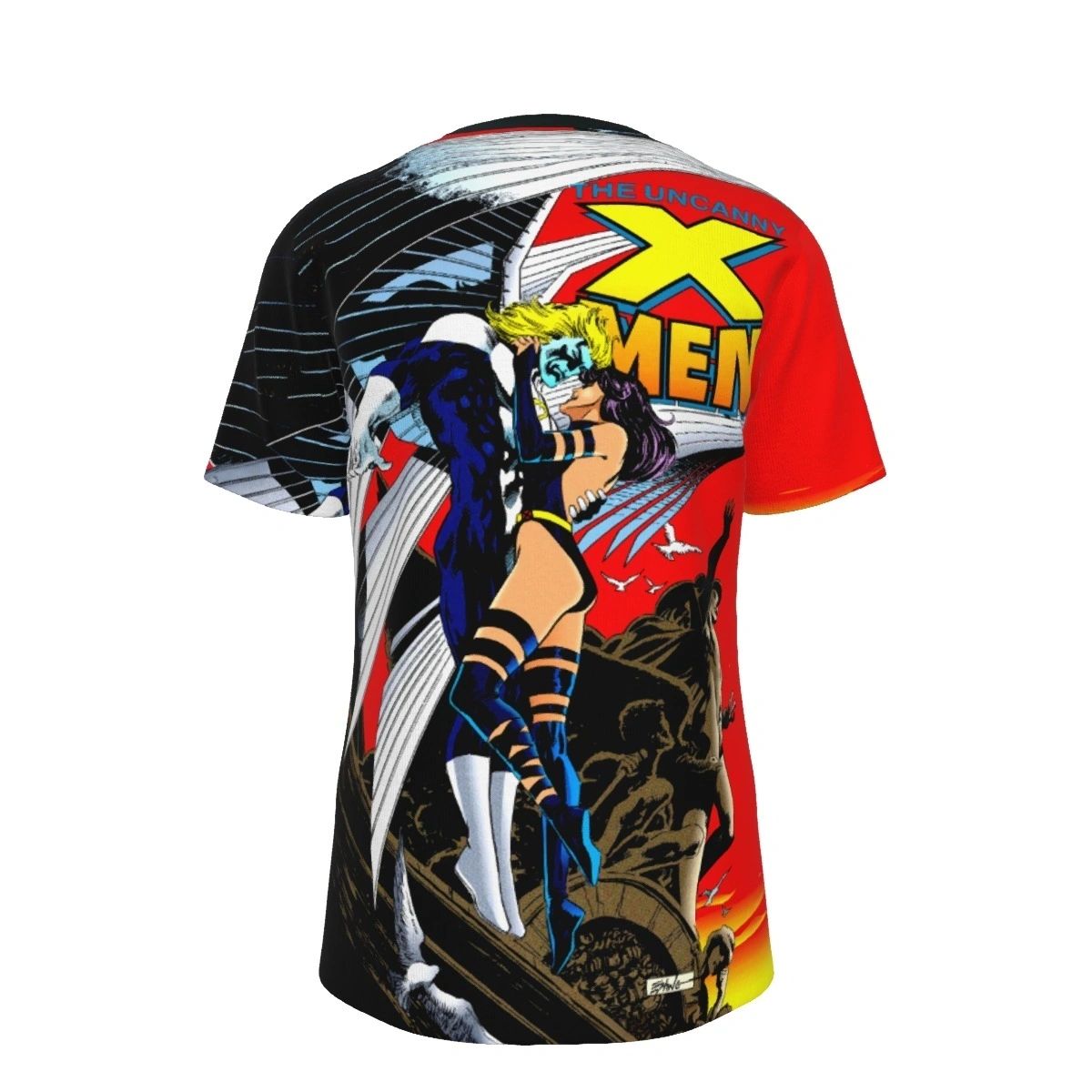 ANGEL PSYLOCKE KISS ALL OVER SHIRT AND TANK TOP -XMEN 40 VALENTINES