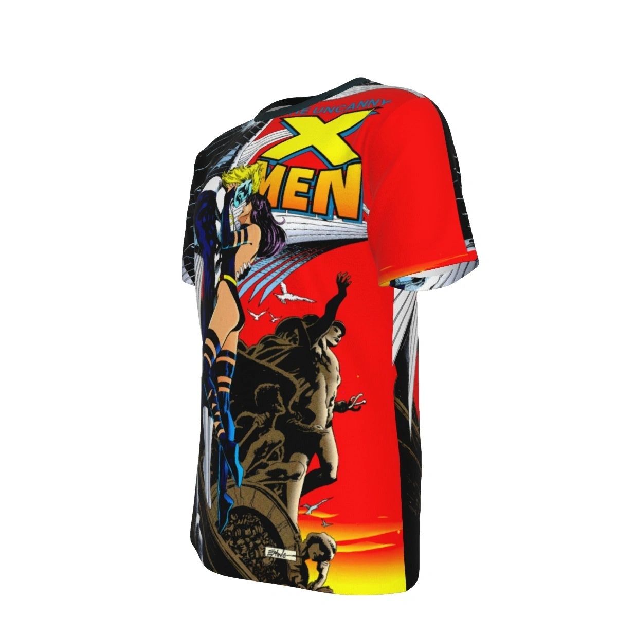 ANGEL PSYLOCKE KISS ALL OVER SHIRT AND TANK TOP -XMEN 40 VALENTINES