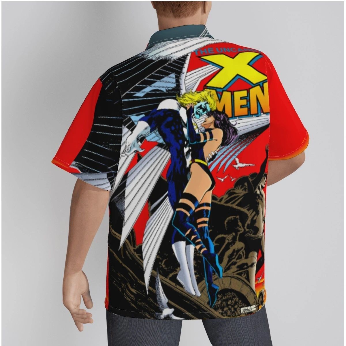 ANGEL PSYLOCKE KISS ALL OVER SHIRT AND TANK TOP -XMEN 40 VALENTINES