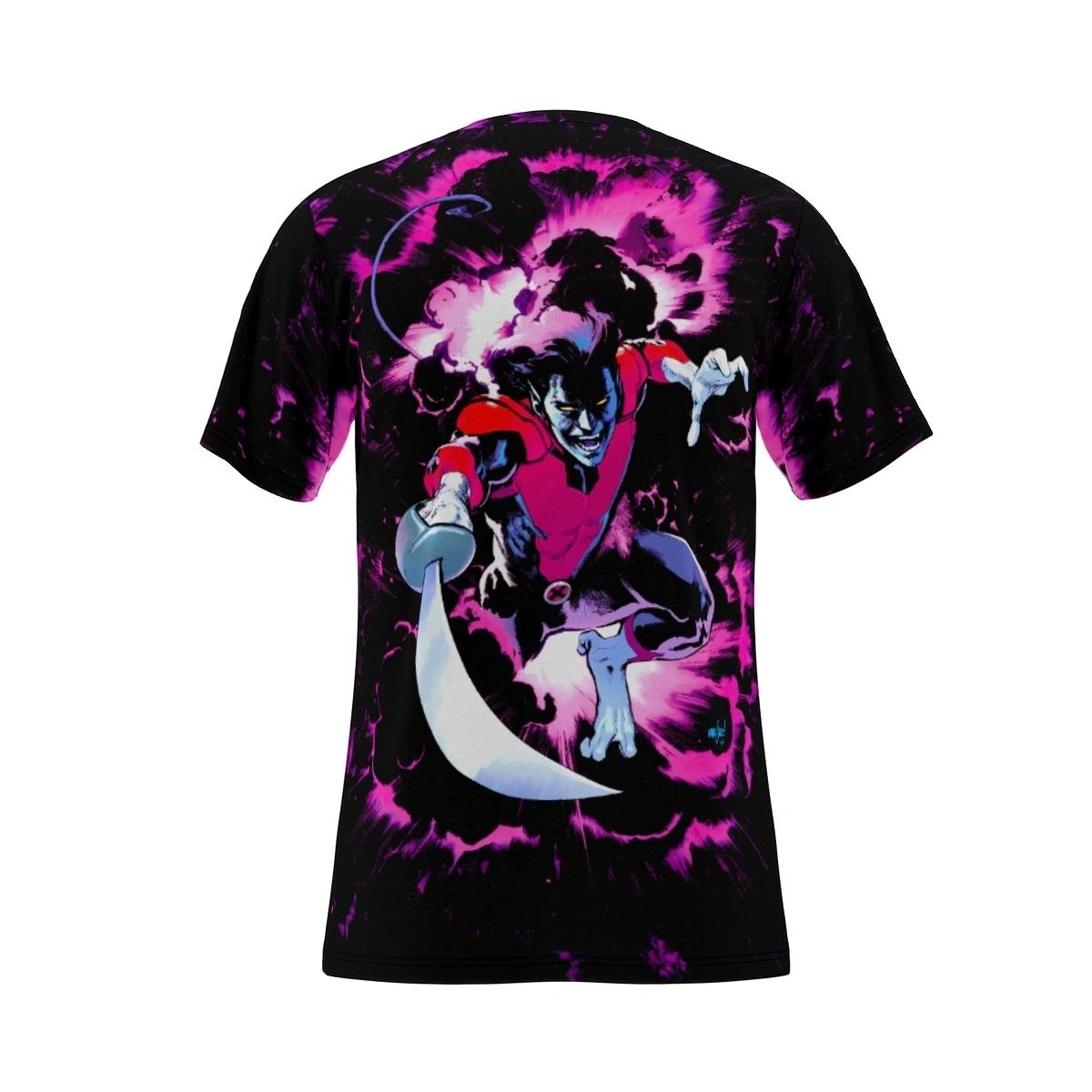 NIGHTCRAWLER FROM UNCANNY XMEN 3 ALL OVER SHIRT AND TANK TOP