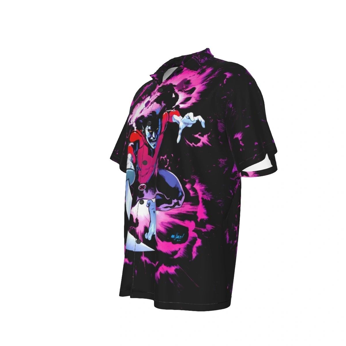 NIGHTCRAWLER FROM UNCANNY XMEN 3 ALL OVER SHIRT AND TANK TOP