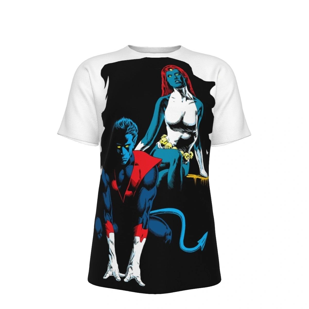 NIGHTCRAWLER MYSTIQUE ALL OVER SHIRT AND TANK TOP