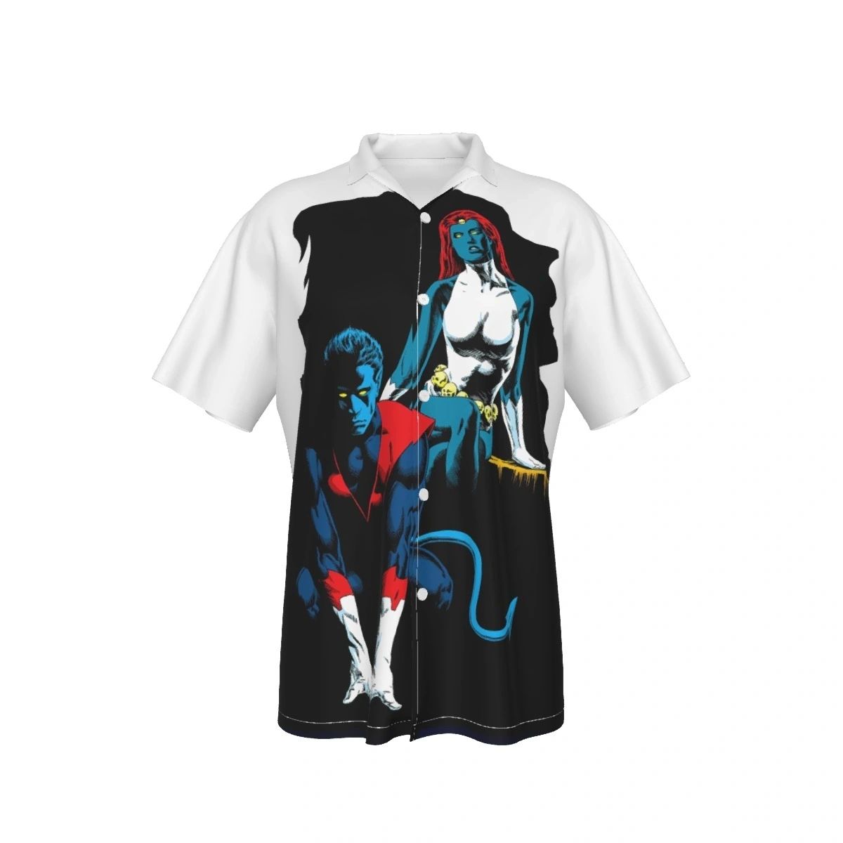 NIGHTCRAWLER MYSTIQUE ALL OVER SHIRT AND TANK TOP