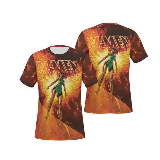 XMEN 5 PHOENIX ALL OVER SHIRT AND TANK TOP