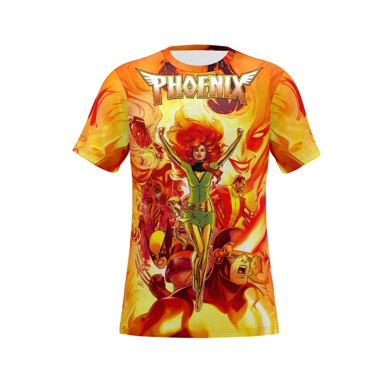 PHOENIX HARDBACK ALL OVER SHIRT AND TANK TOP