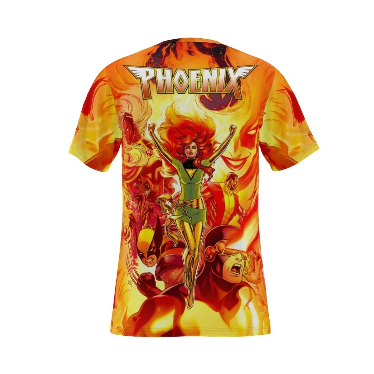PHOENIX HARDBACK ALL OVER SHIRT AND TANK TOP
