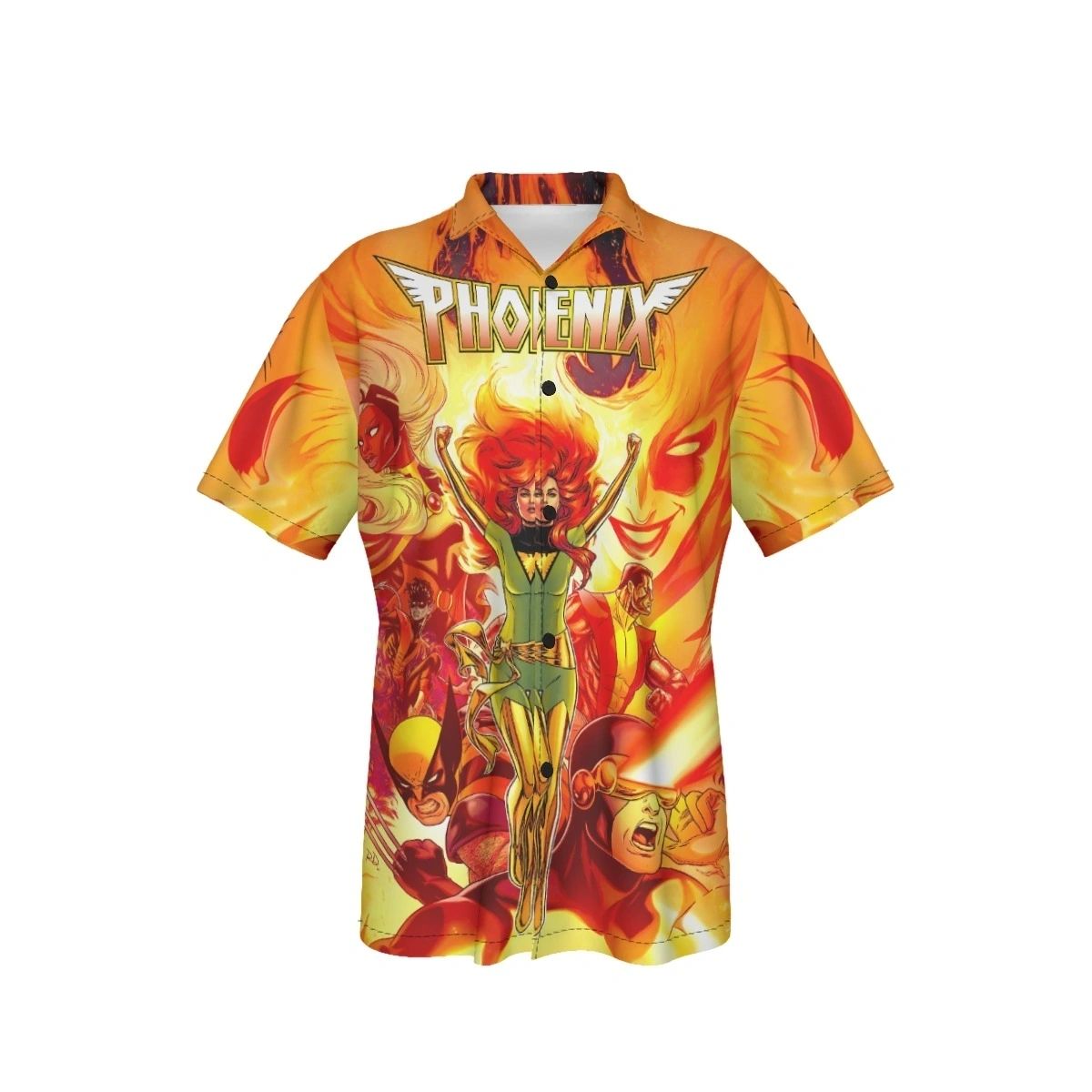 PHOENIX HARDBACK ALL OVER SHIRT AND TANK TOP