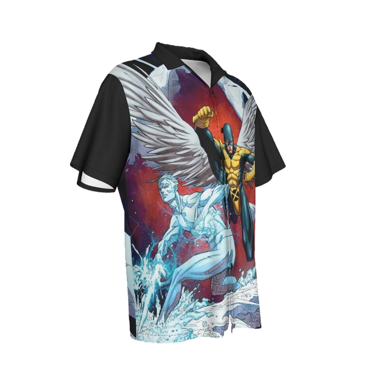 ANGEL & ICEMAN ALL OVER SHIRT AND TANK TOP