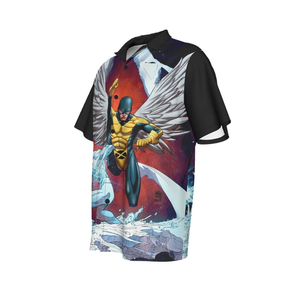 ANGEL & ICEMAN ALL OVER SHIRT AND TANK TOP
