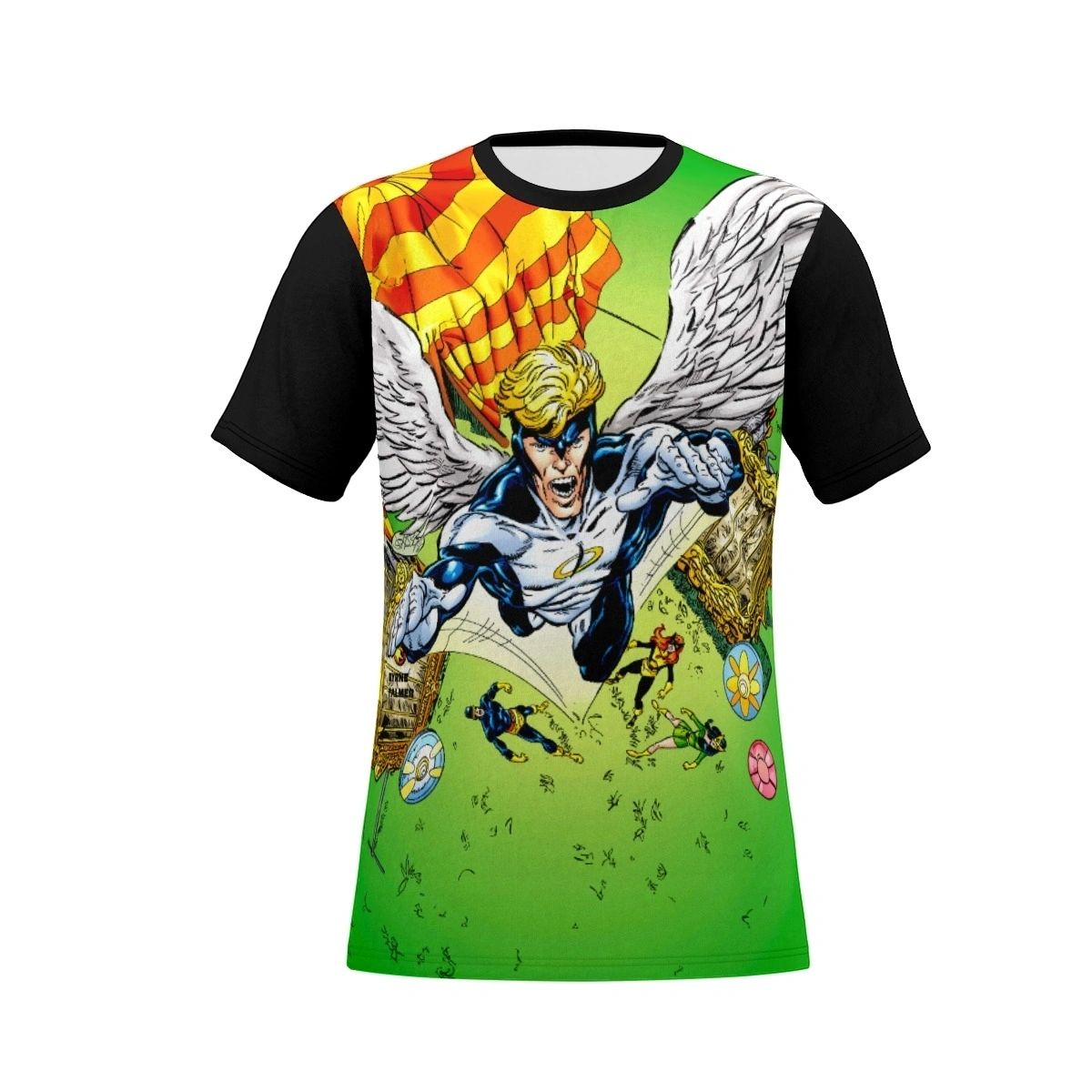 ANGEL ALL OVER SHIRT AND TANK TOP - XMEN HIDDEN YEARS 13 BY BYRNE