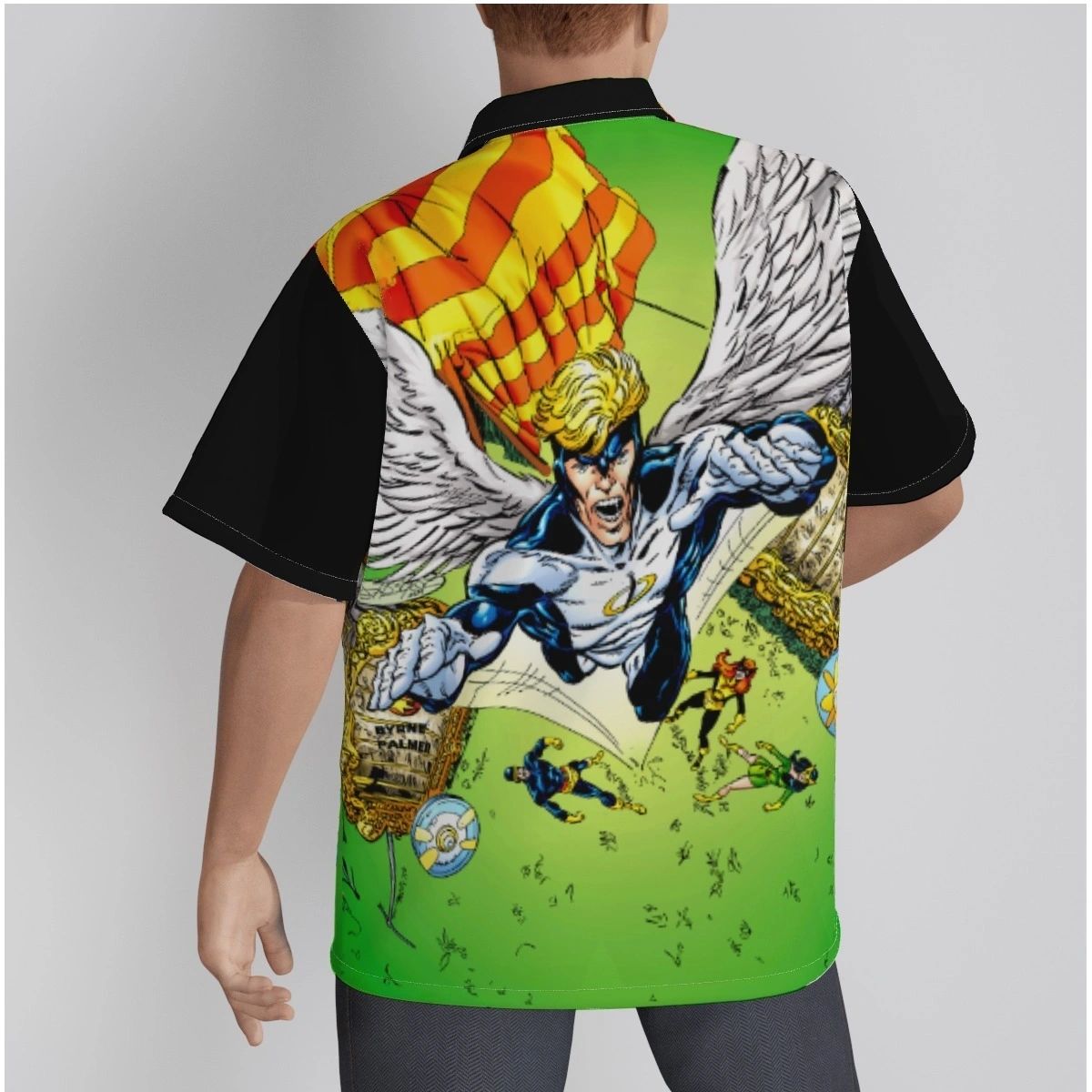 ANGEL ALL OVER SHIRT AND TANK TOP - XMEN HIDDEN YEARS 13 BY BYRNE