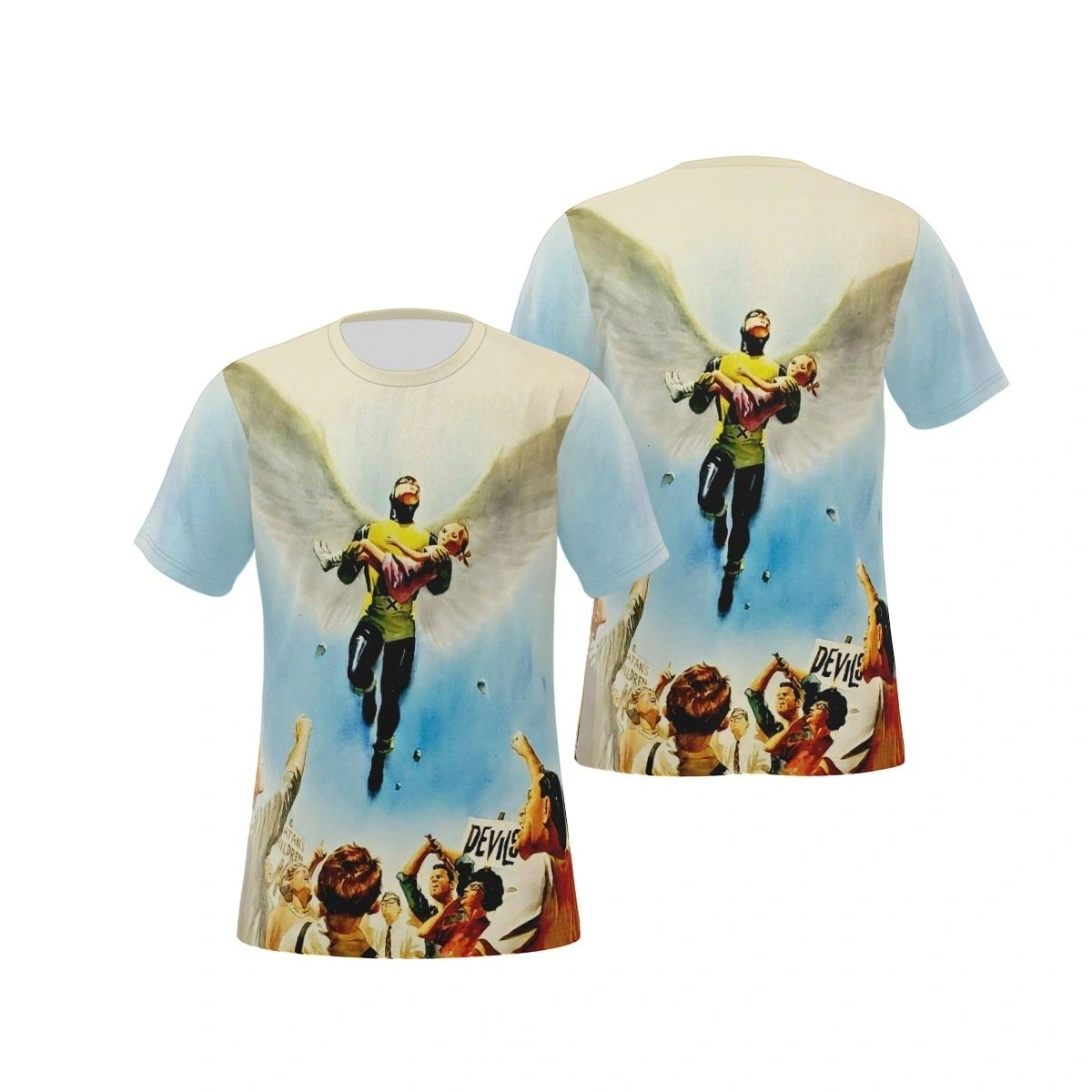 ANGEL OVER SHIRT AND TANK TOP - ALEX ROSS