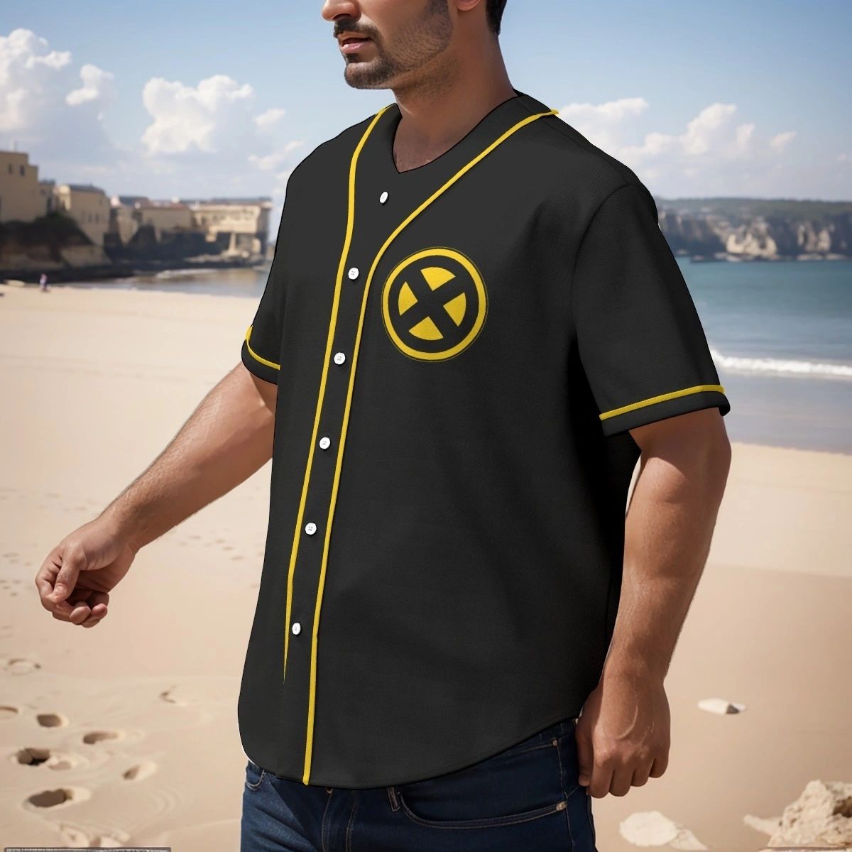 XMEN BASEBALL SHIRT - NEW