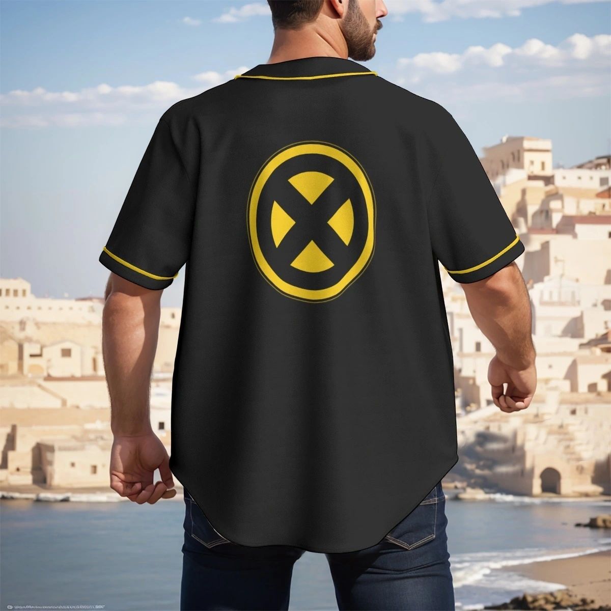 XMEN BASEBALL SHIRT - NEW