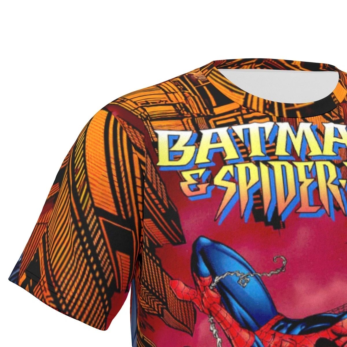 BATMAN SPIDERMAN ALL OVER SHIRT AND TANK TOP