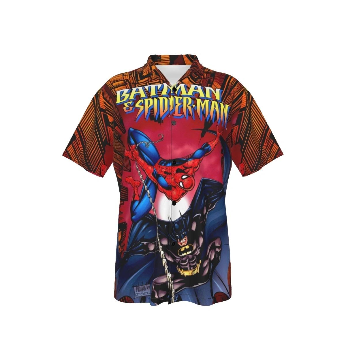 BATMAN SPIDERMAN ALL OVER SHIRT AND TANK TOP
