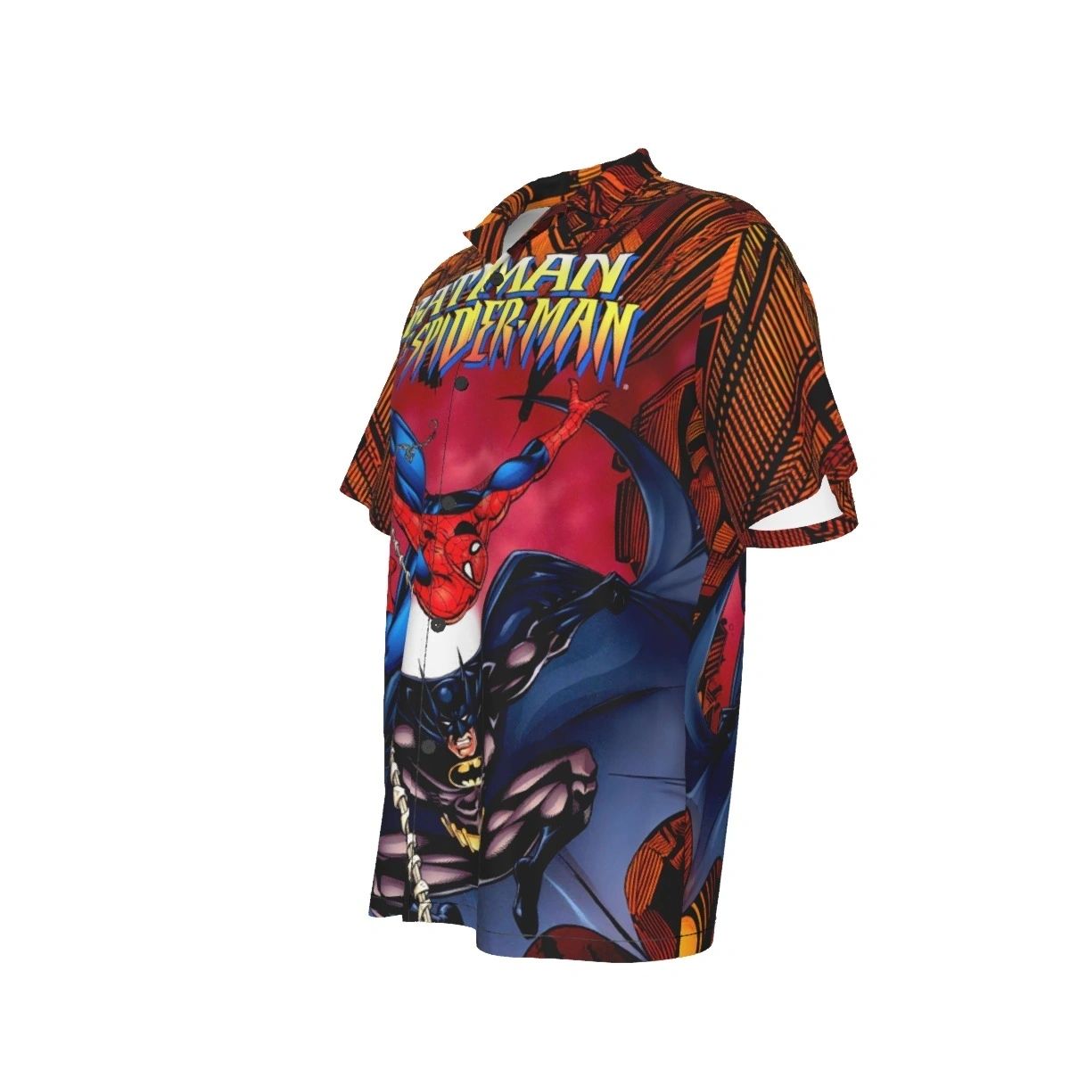 BATMAN SPIDERMAN ALL OVER SHIRT AND TANK TOP
